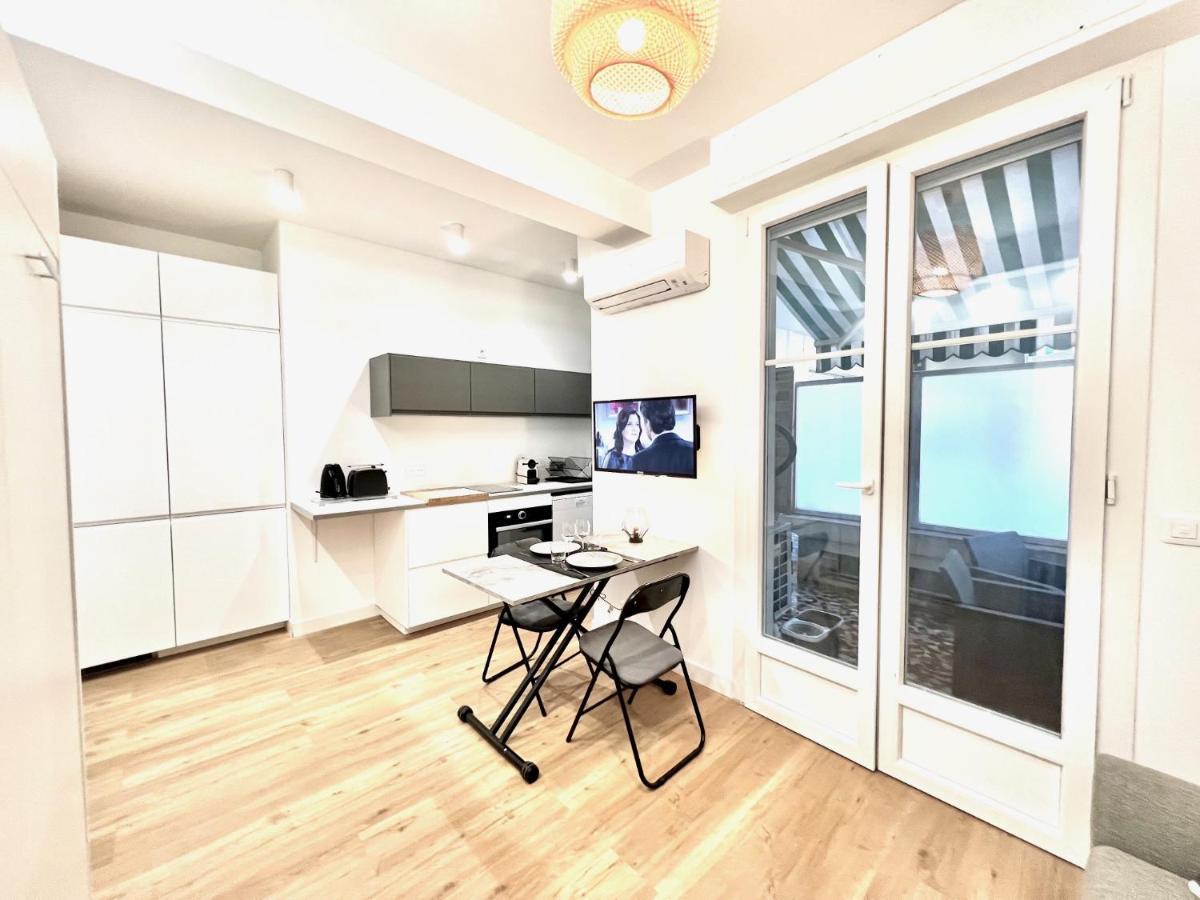 Aparthotel Riviera Superbe Studio Terrasse 100M Promenade Des Anglais Carre D'Or Terrasse Meyerbeer นีซ ภายนอก รูปภาพ