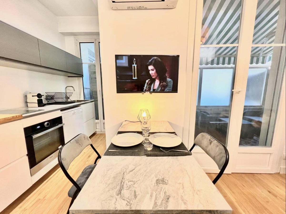 Aparthotel Riviera Superbe Studio Terrasse 100M Promenade Des Anglais Carre D'Or Terrasse Meyerbeer นีซ ภายนอก รูปภาพ
