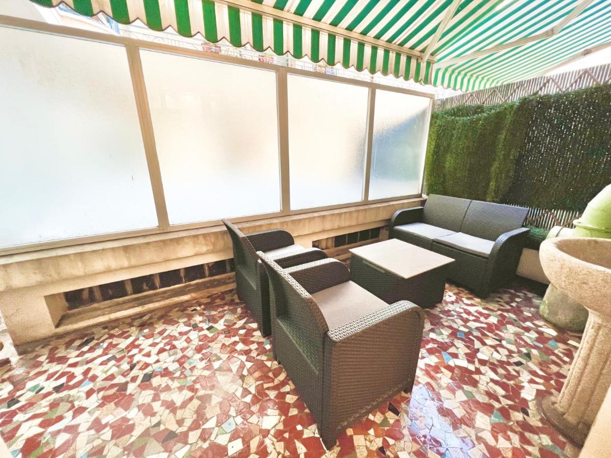 Aparthotel Riviera Superbe Studio Terrasse 100M Promenade Des Anglais Carre D'Or Terrasse Meyerbeer นีซ ภายนอก รูปภาพ