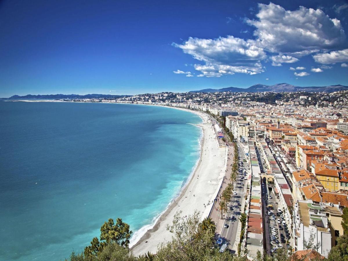 Aparthotel Riviera Superbe Studio Terrasse 100M Promenade Des Anglais Carre D'Or Terrasse Meyerbeer นีซ ภายนอก รูปภาพ